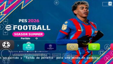 eFootball PES 2026 PPSSPP Android Offline PS5 Camera