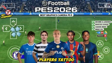 eFootball PES 2026 PPSSPP ISO Download New 25/26 Kits Real Faces Latest Transfers for Android