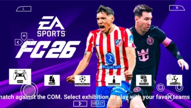 FIFA 2026 PPSSPP Original Android Offline 4K Camera EA FC 26 HD Graphics Kits and Transfers