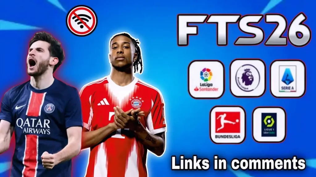 First Touch Soccer 2026 (FTS 26) Mod APK OBB Data Download For Android
