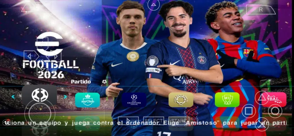 Download eFootball PES 2026 PPSSPP Android Offline Full Update