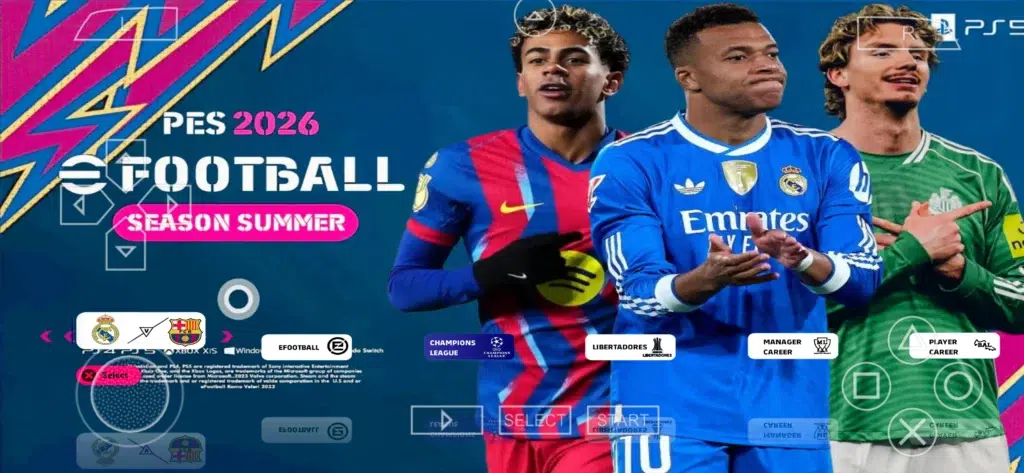 eFootball 2026 PES PPSSPP Android Offline Mod