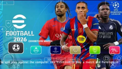 Download eFootball PES 2026 PPSSPP ISO Android Offline Latest UCL Update