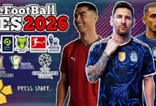 PES 2026 PPSSPP ISO Android Download – PSP eFootball 2026 Save Data Textures