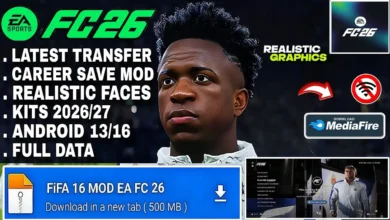 EA Sports FC 26 FIFA 16 Mod APK OBB Data Android Offline Download