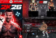 WWE 2K26 PPSSPP ISO V1 NEW UPDATE CHARACTERS