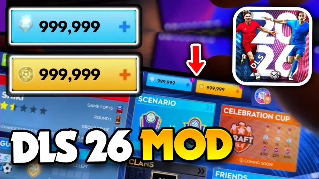 Dream League Soccer 2026 (DLS 26) Mod Apk Obb Data Download