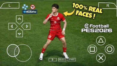 eFootball PES 2026 PPSSPP Android Small Size PS5 Camera Offline Download